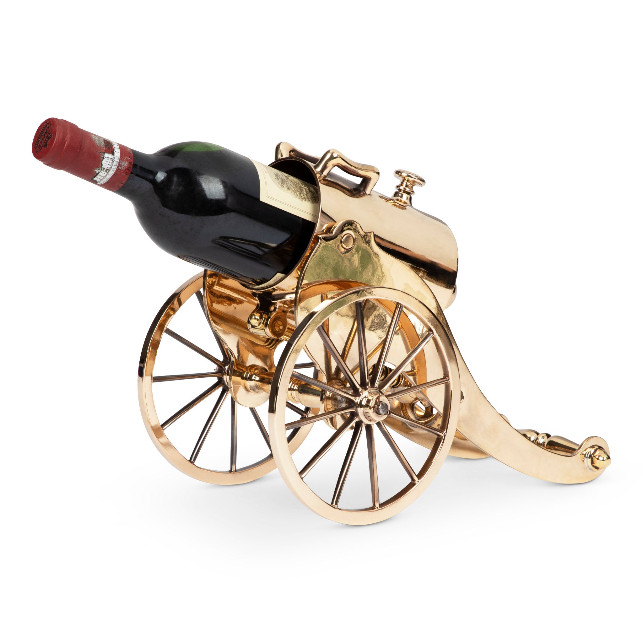 Artillery Cannon Mechanical Wine Chariot Cradle 