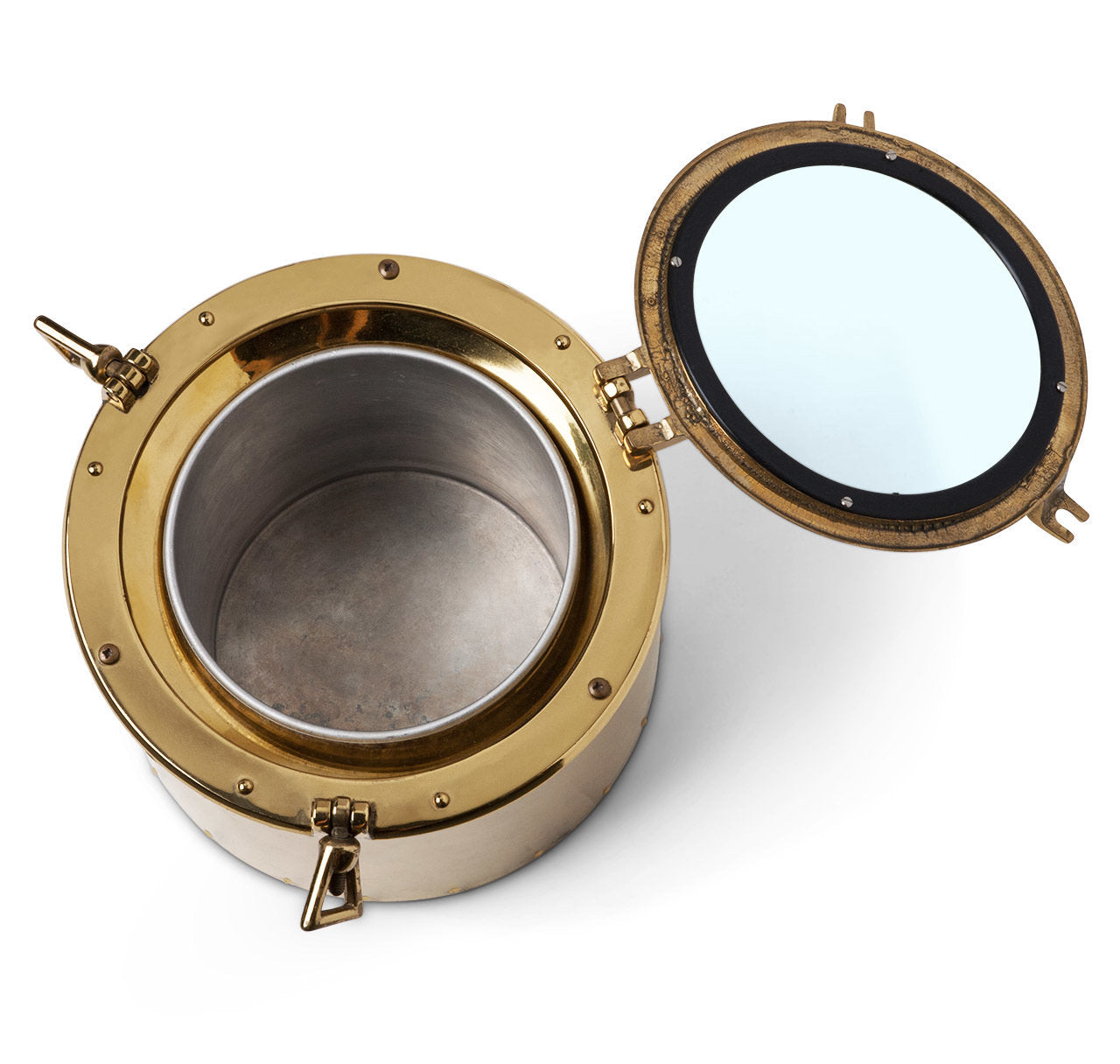 Brass Porthole Wine Cooler