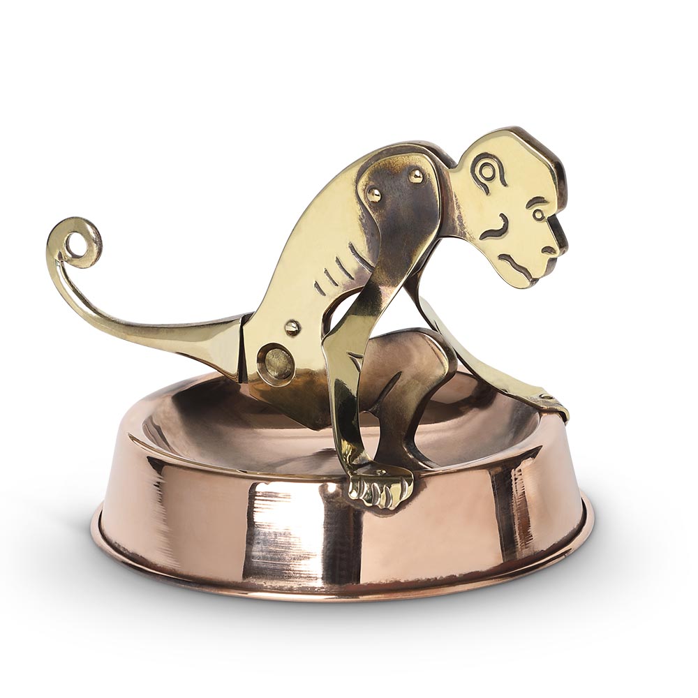 Art Deco Monkey Form Ashtray & Cigar Cutter