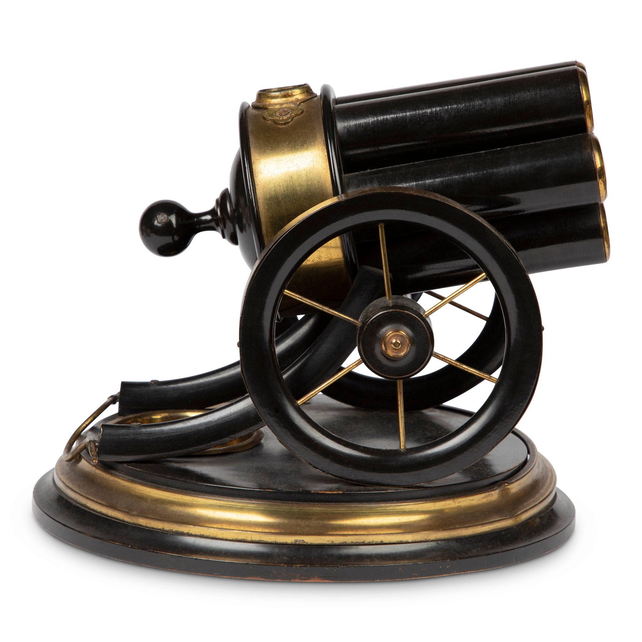 Antique Cannon Table Cigar Holder