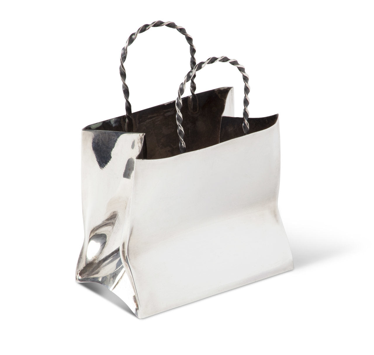Cartier Sterling Silver Shopping Bag