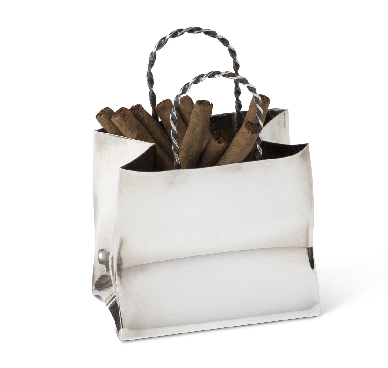 Cartier Sterling Silver Shopping Bag