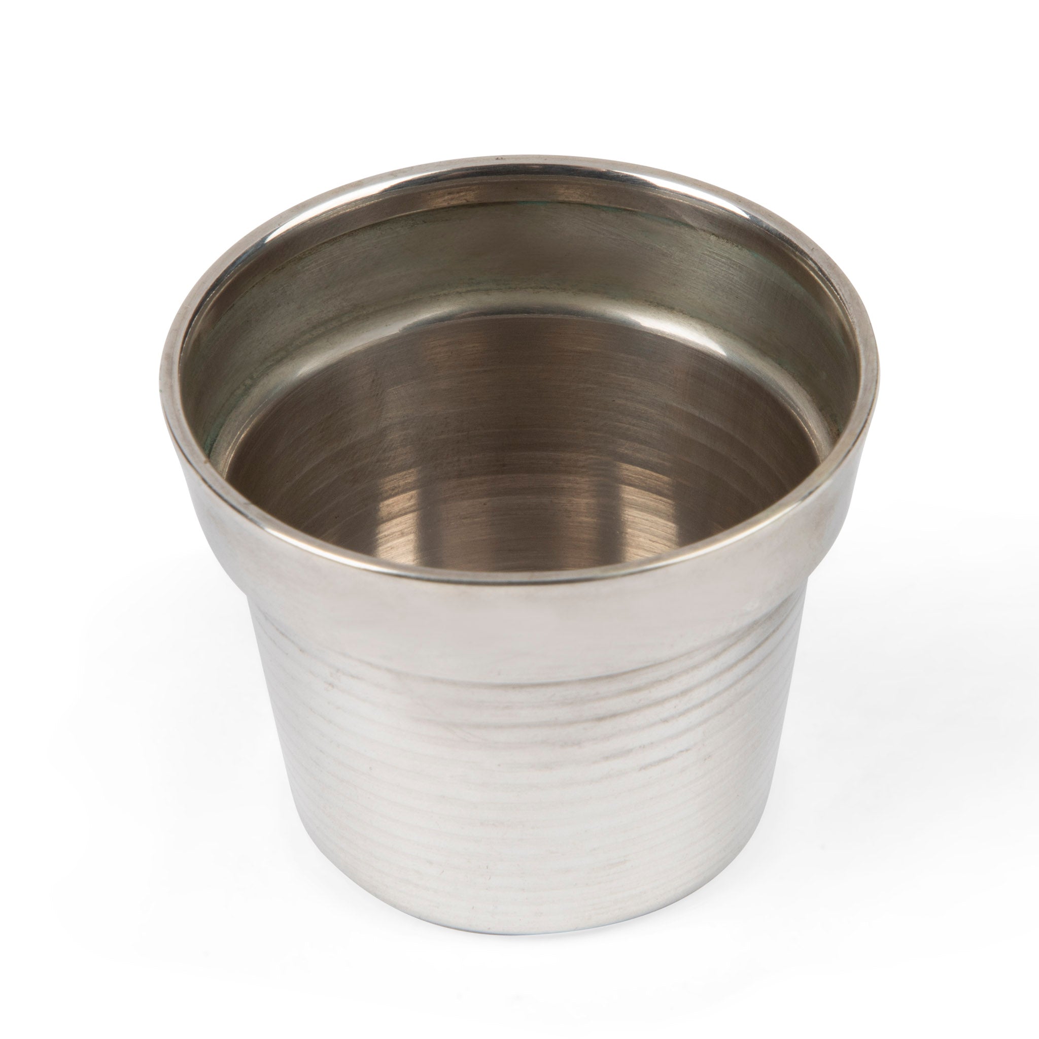 Cartier Sterling Silver Flower Pot Form Jigger