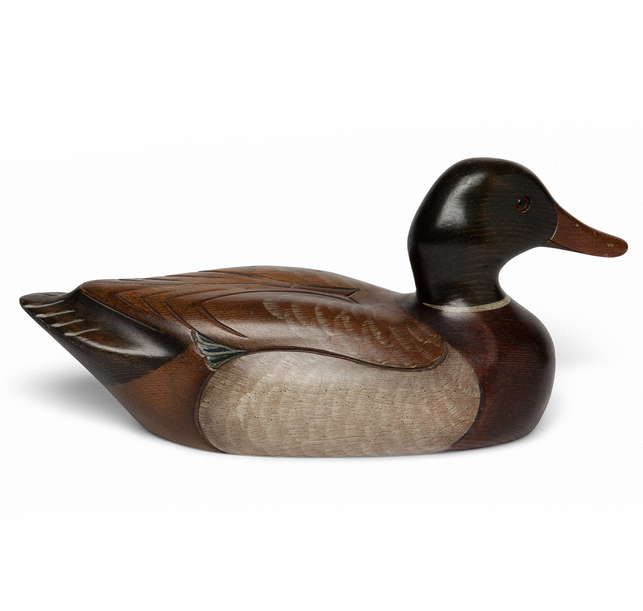 Carved and Painted Duck Decoy