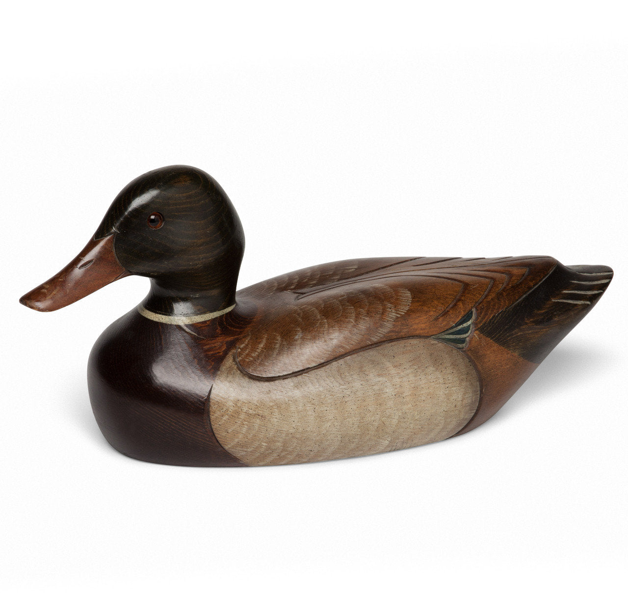 Carved and Painted Duck Decoy