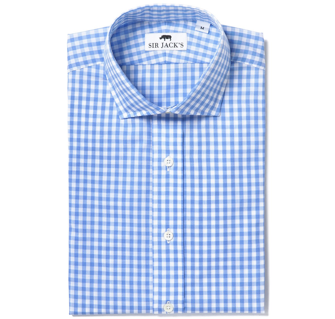 Clarendon Blue Gingham Shirt