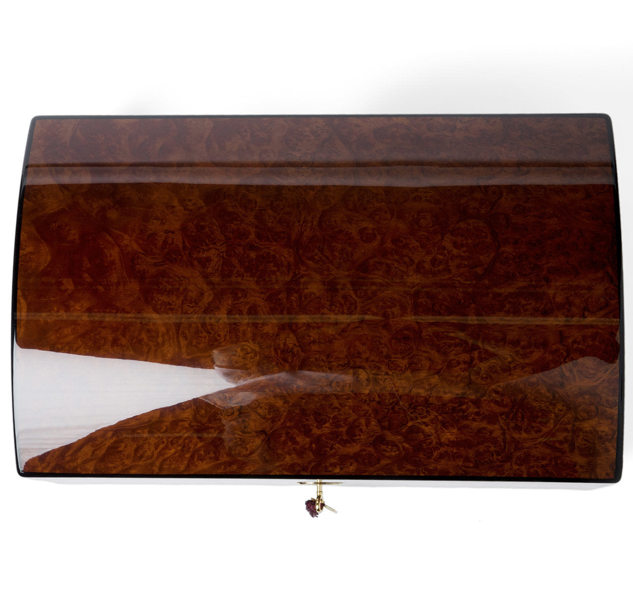 Daniel Marshall 20th Anniversary Treasure Chest Humidor in Burl