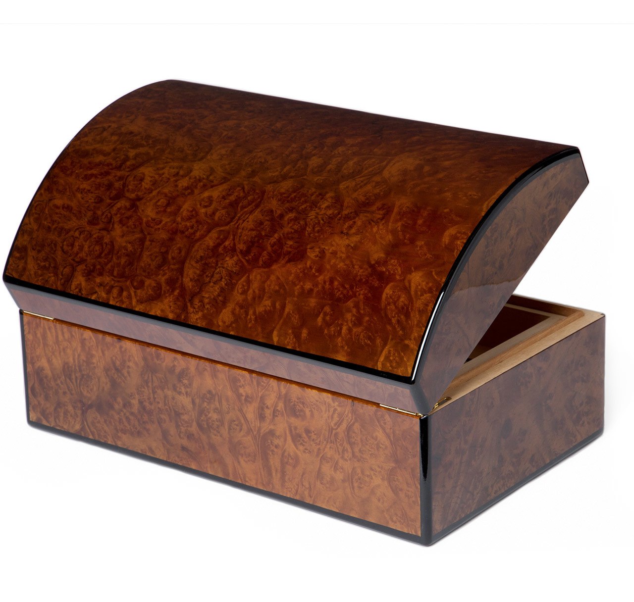 Daniel Marshall 20th Anniversary Treasure Chest Humidor in Burl