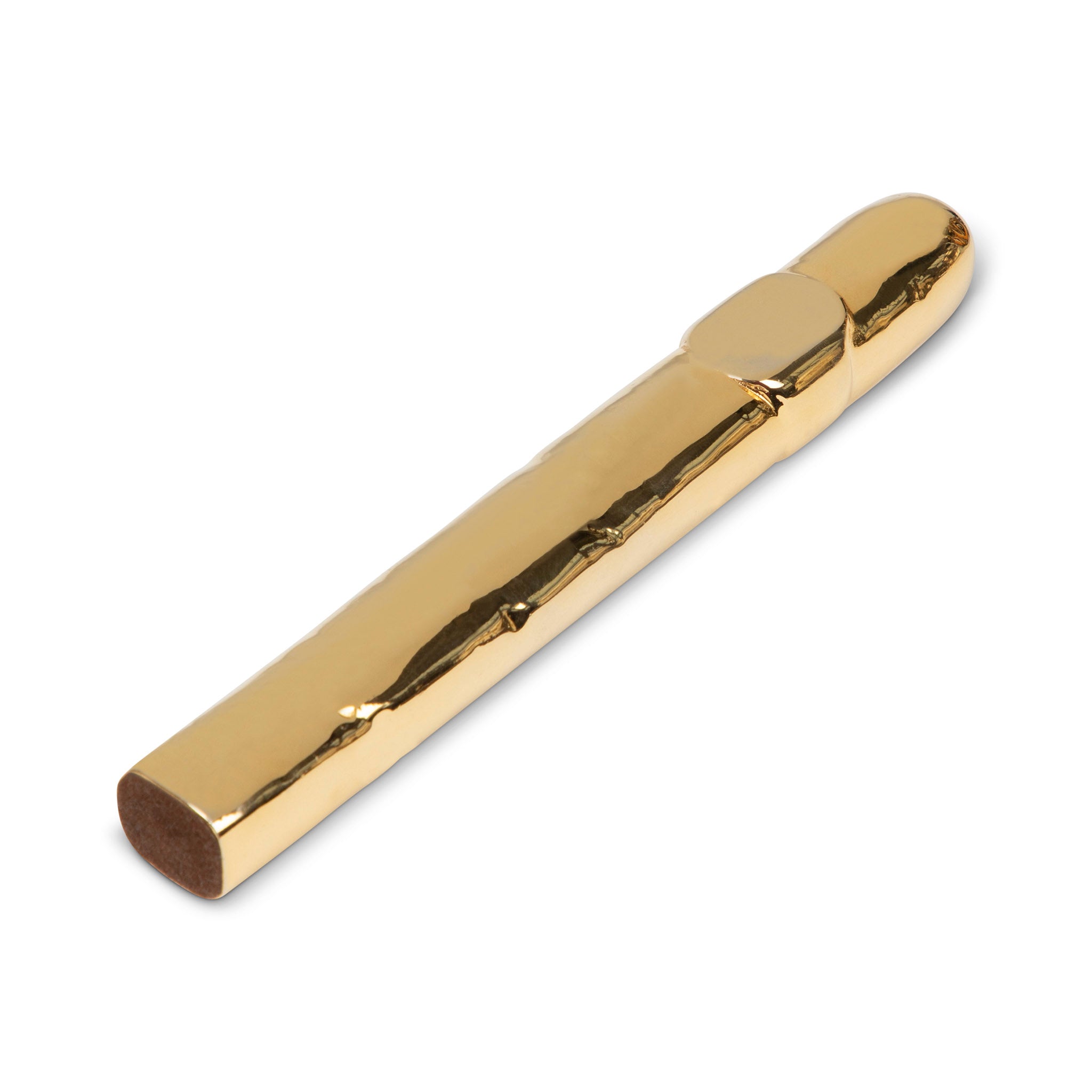 Vintage Dunhill Gold Cigar Paperweight