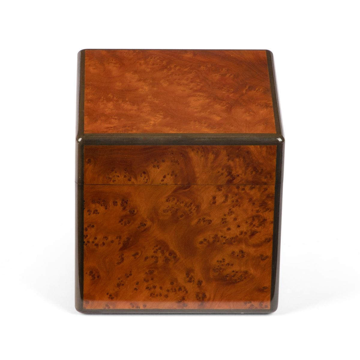Dunhill Square Burl Desktop Cigar Humidor