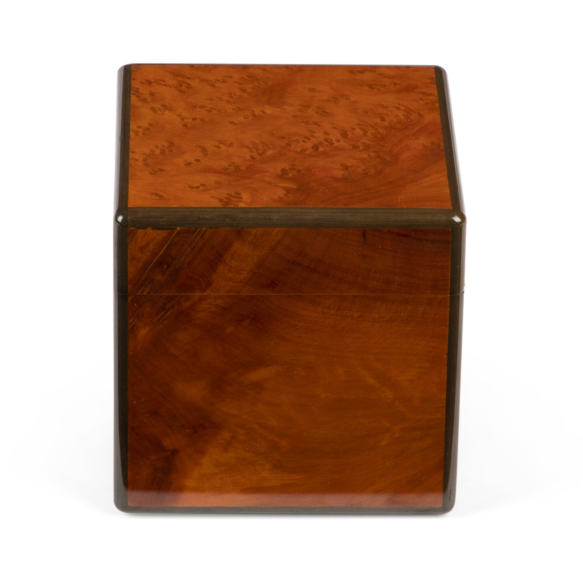 Dunhill Square Burl Desktop Cigar Humidor