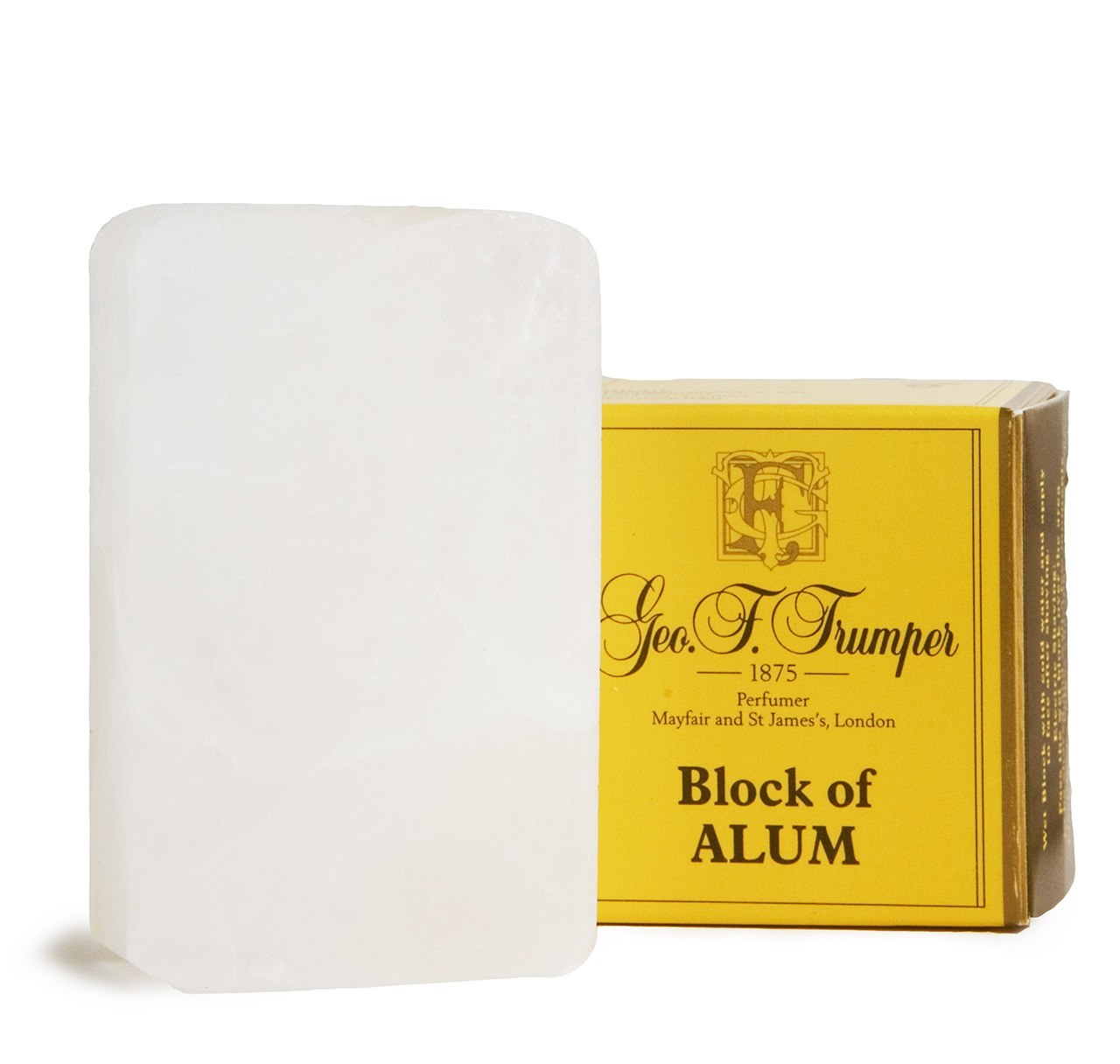 Geo F. Trumper Block of Alum