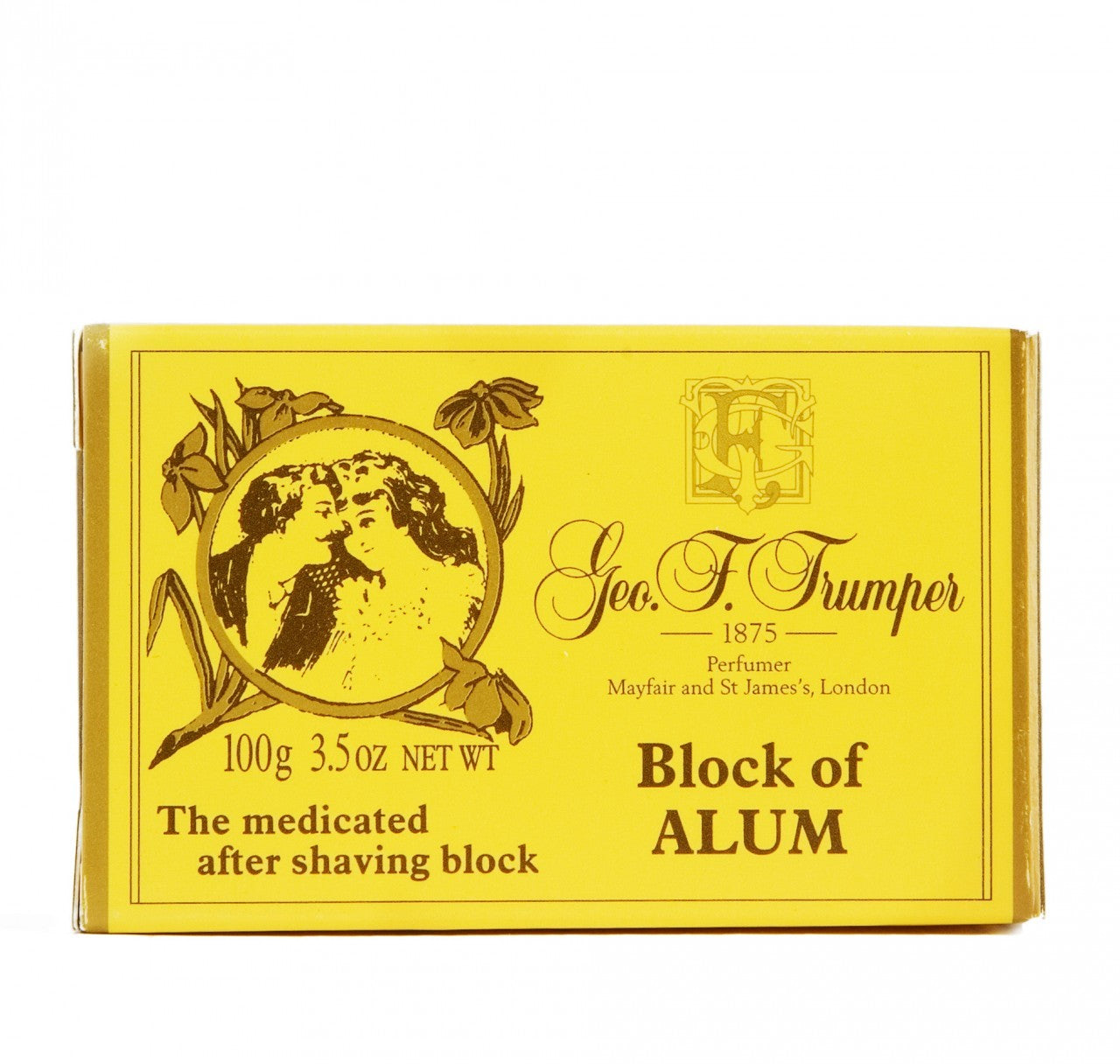 Geo F. Trumper Block of Alum