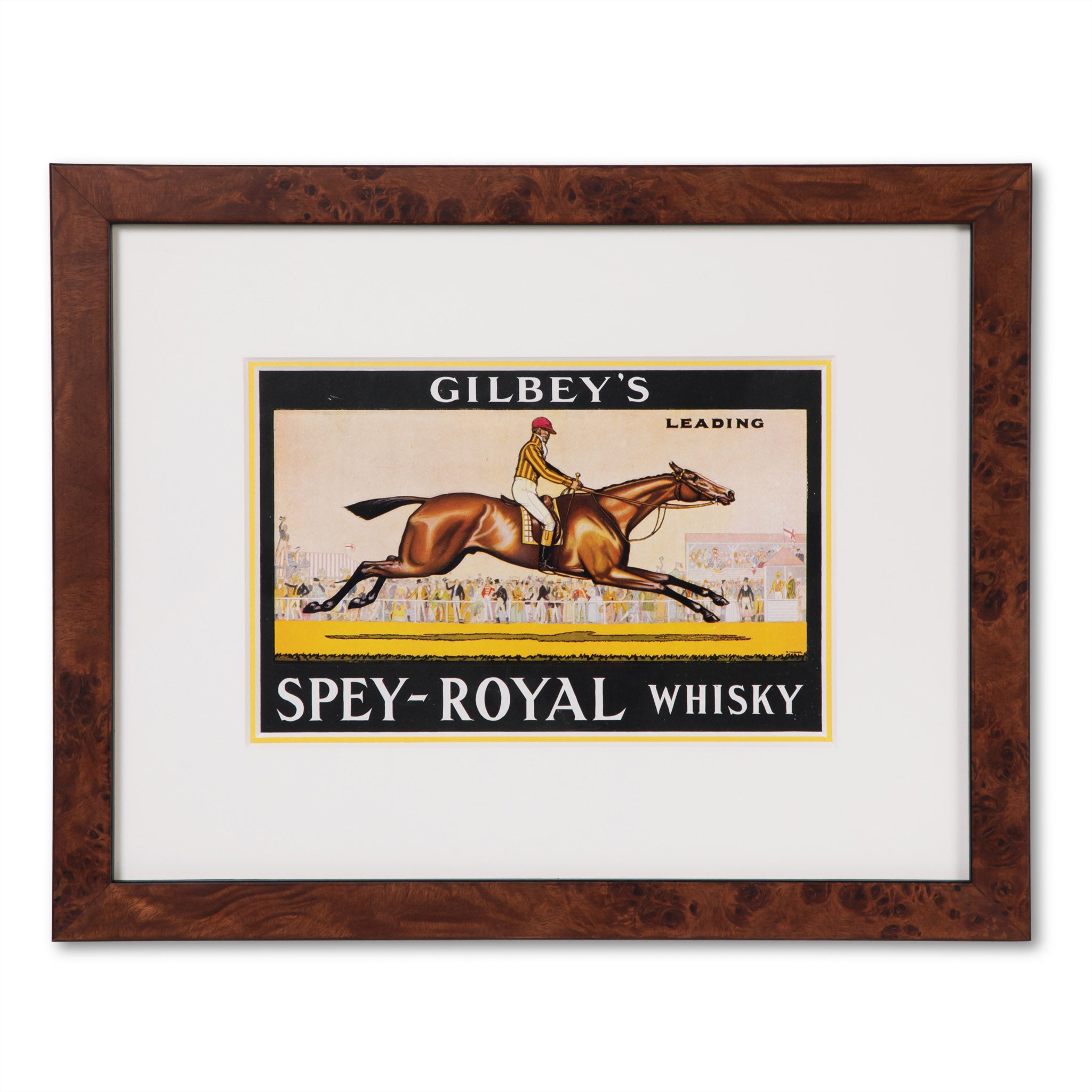 Gilbey's Spey-Royal Whisky Label