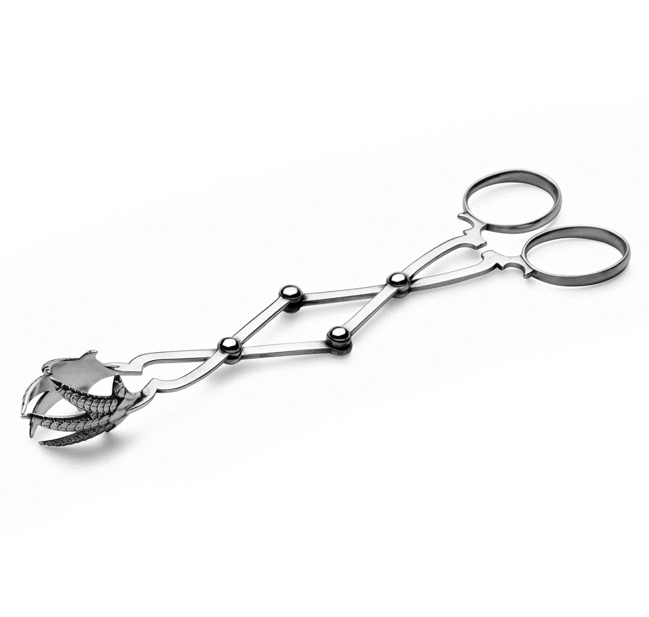 Gorham Sterling Silver Hinged Ice Tongs