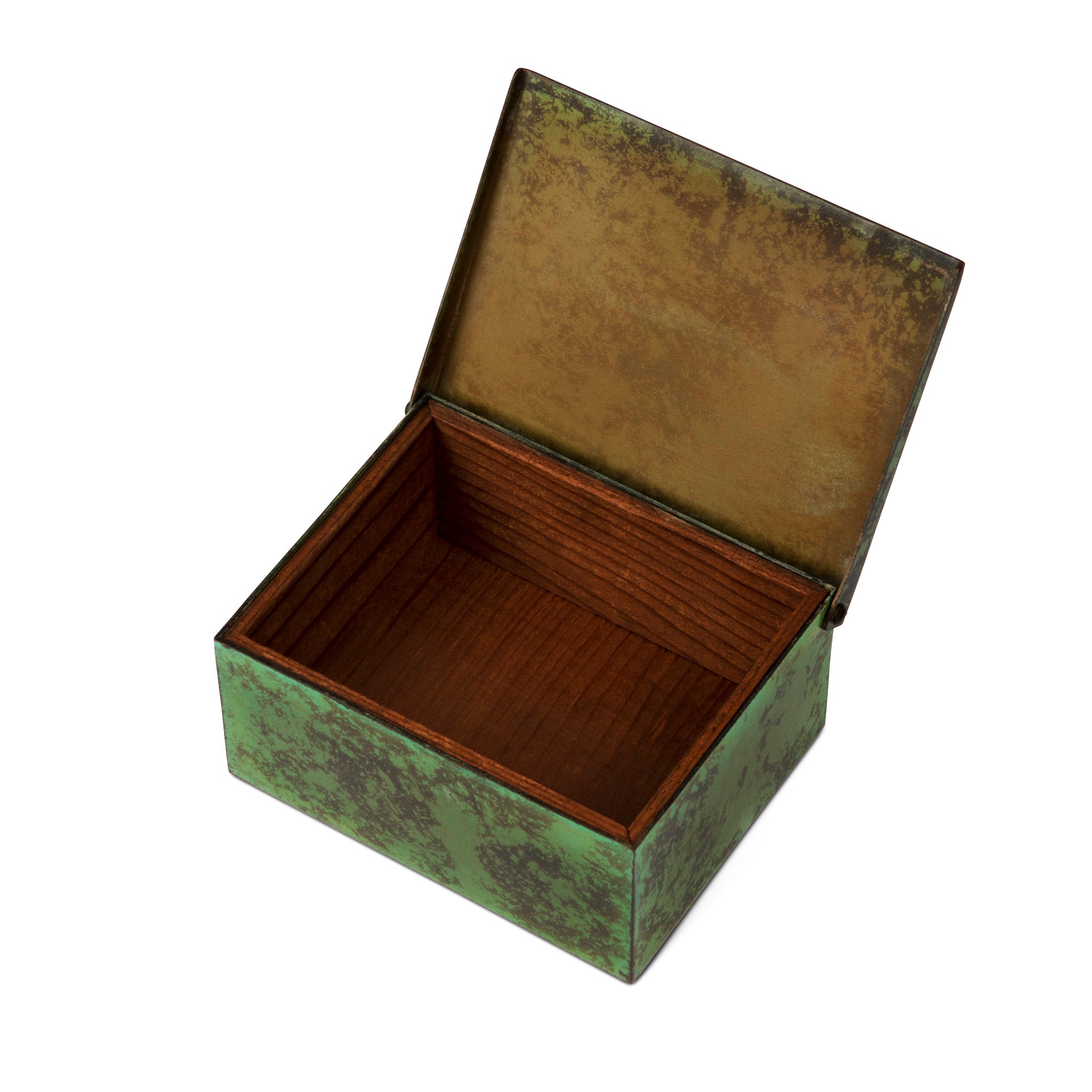 Heintz Sterling Bronze Cigarette Box