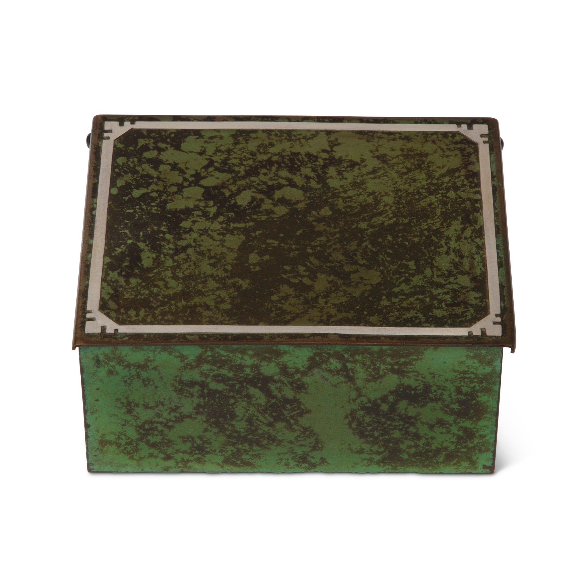Heintz Sterling Bronze Cigarette Box