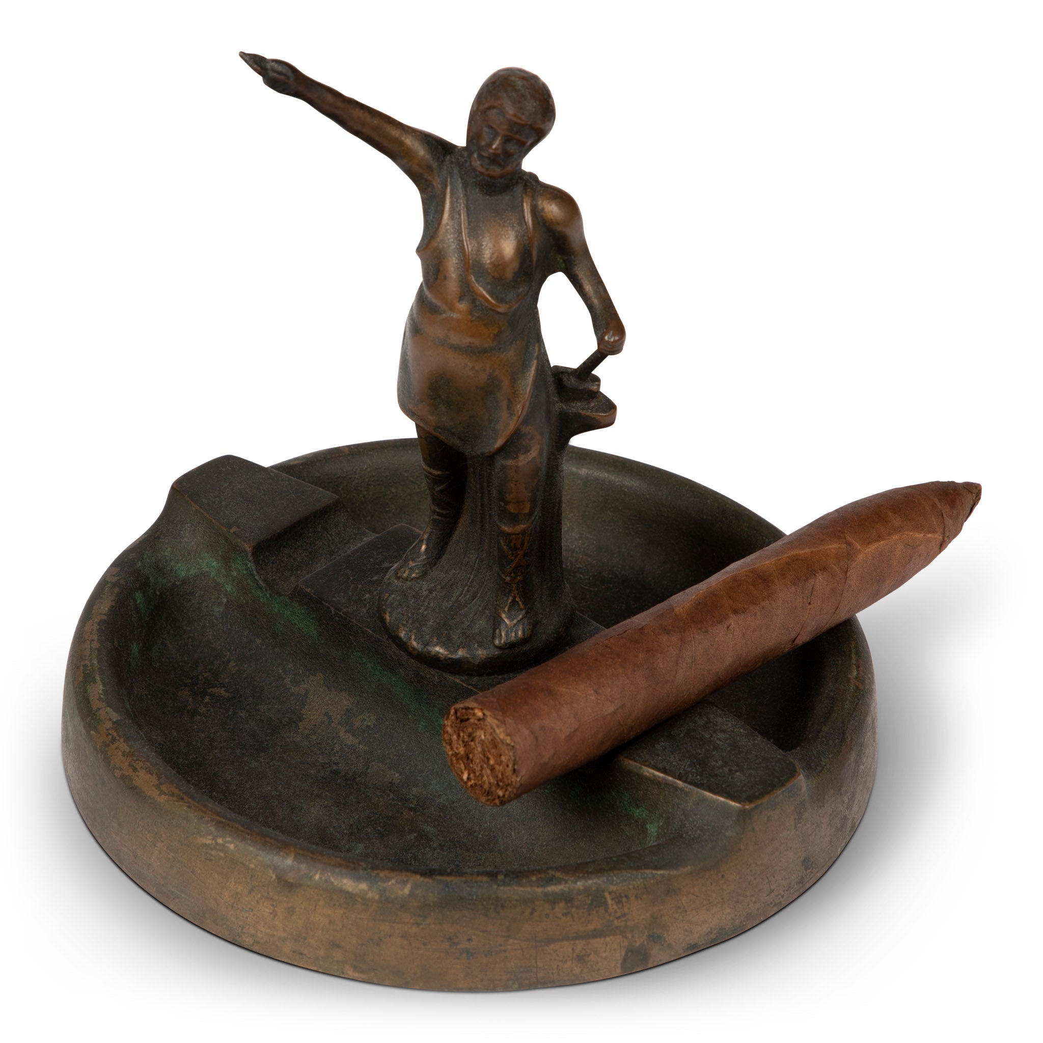 Hephaestus Bronze Cigar Ashtray