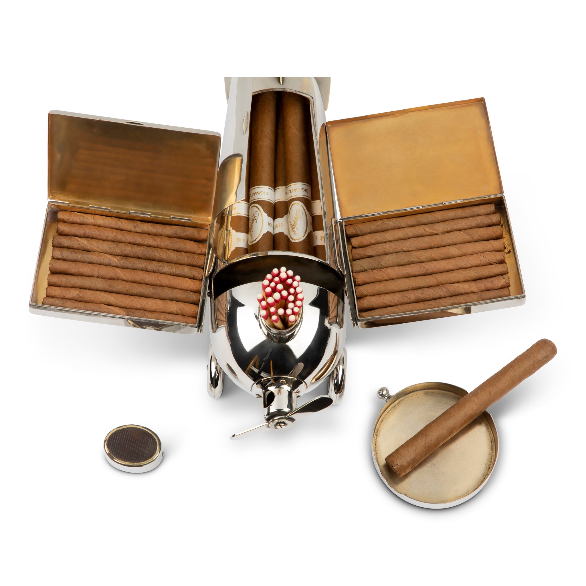 J.A. Henckels Airplane Smoker's Compendium Set