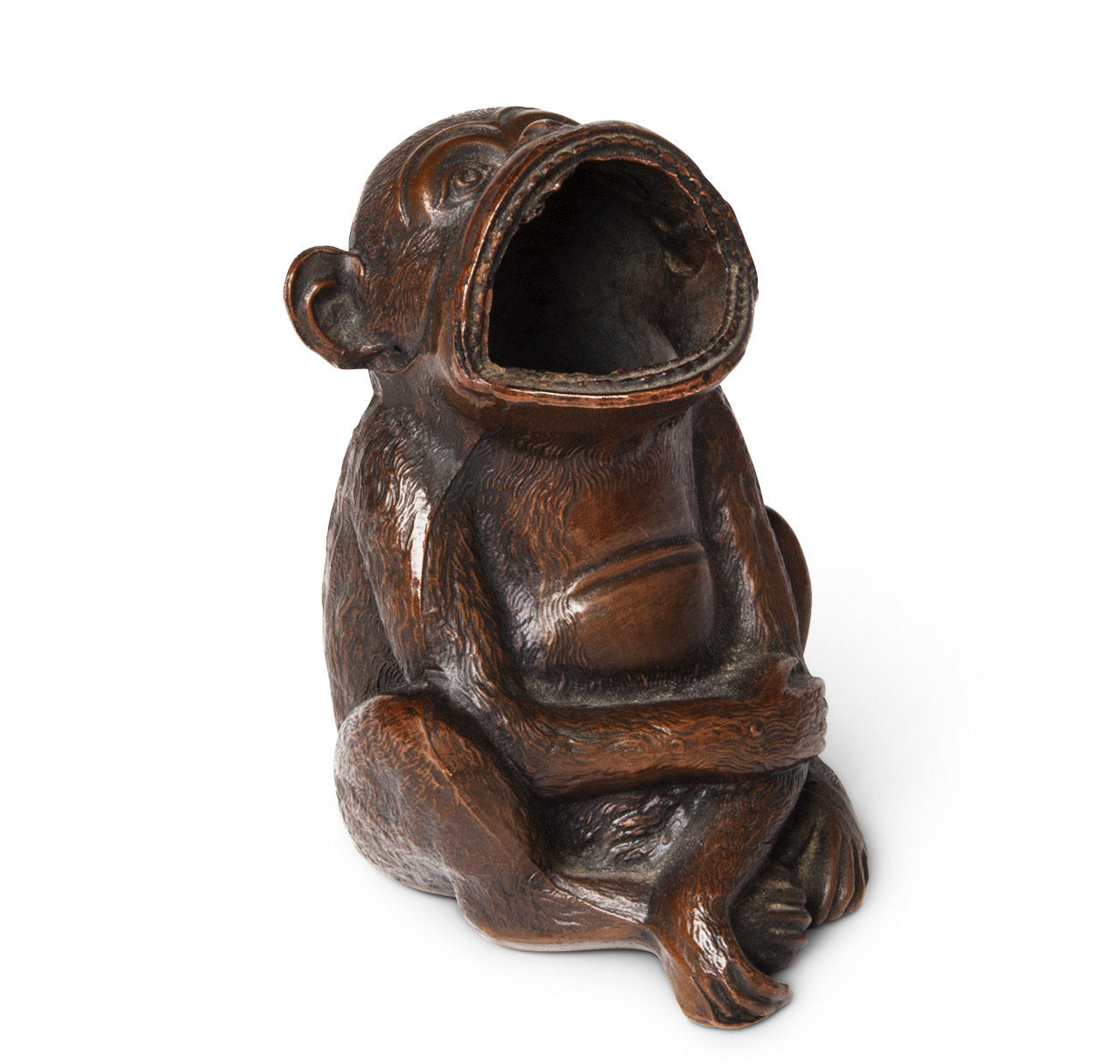 Bronze Monkey Cigar Ashtray