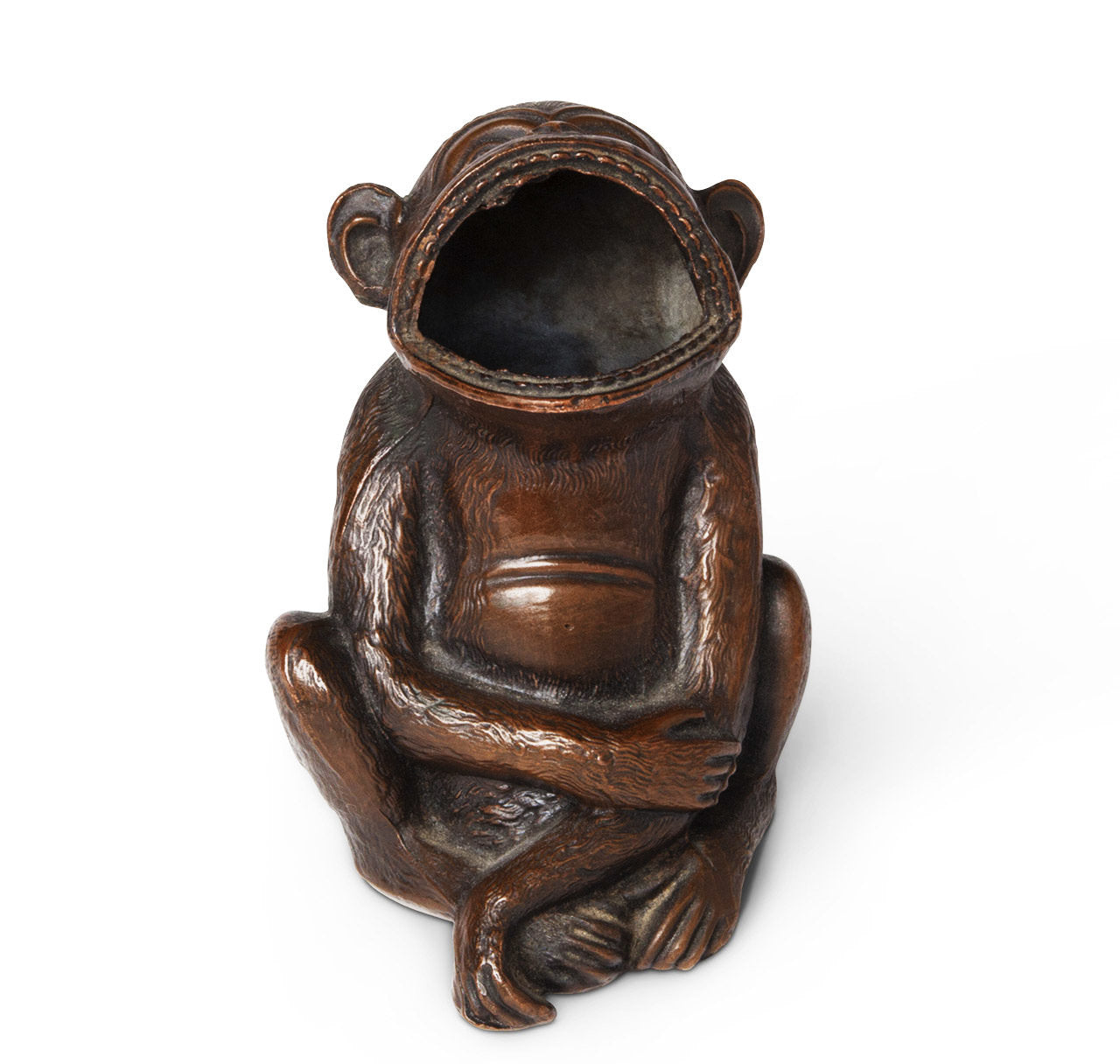 Bronze Monkey Cigar Ashtray