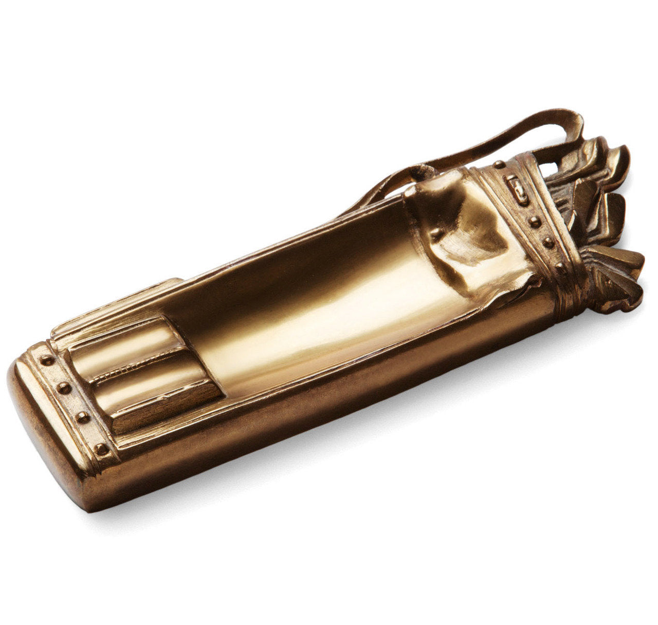 Brass Golf Bag Ashtray