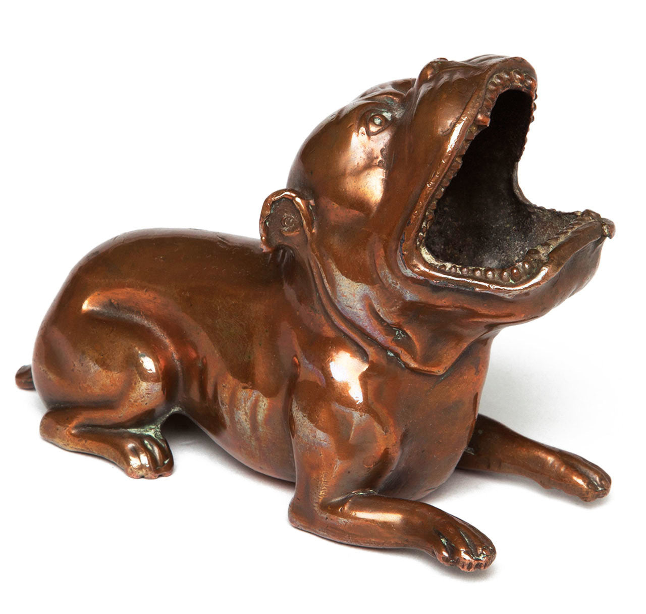 Jennings Brothers Bronze Bulldog Cigar Ashtray