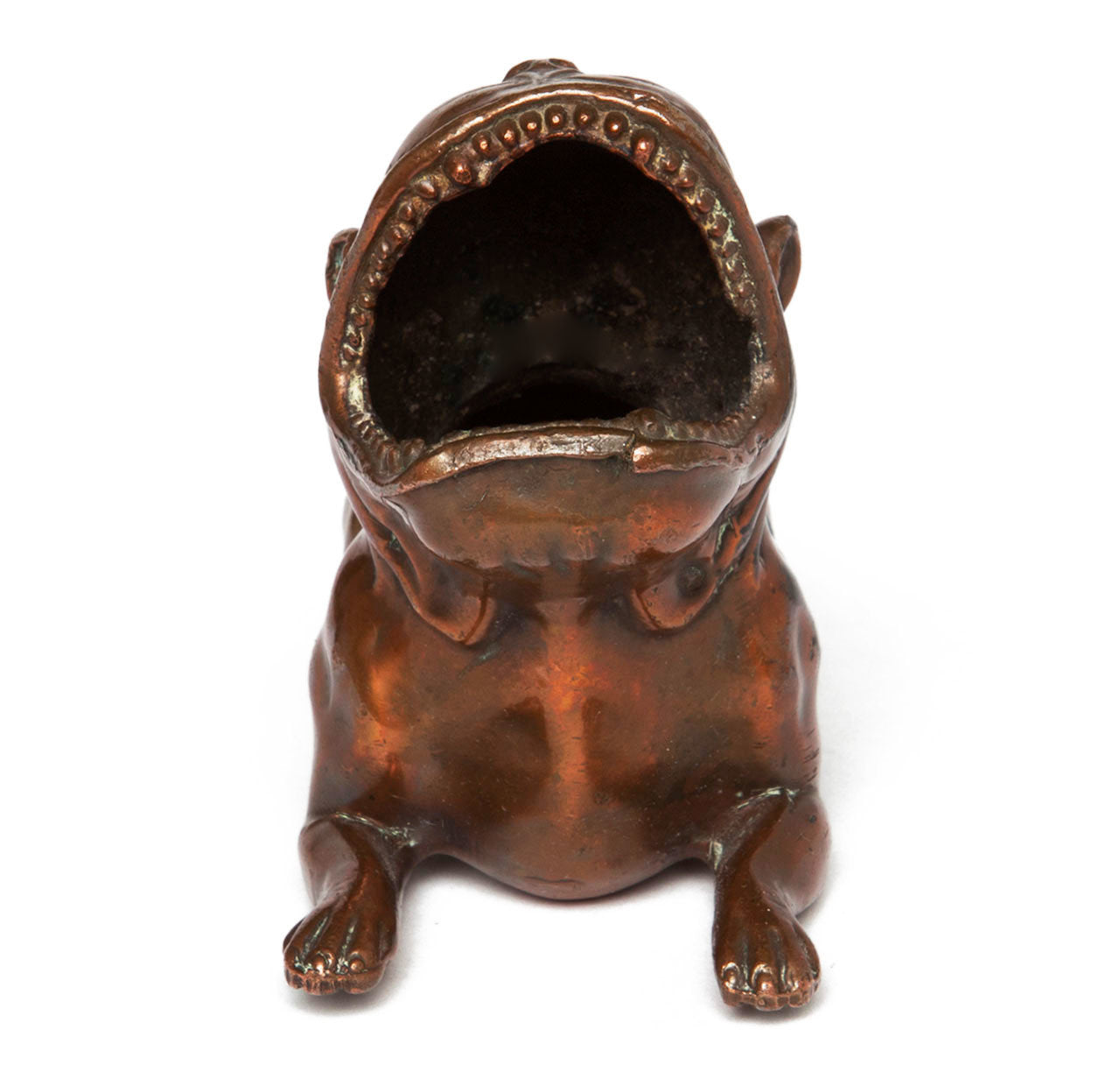 Jennings Brothers Bronze Bulldog Cigar Ashtray