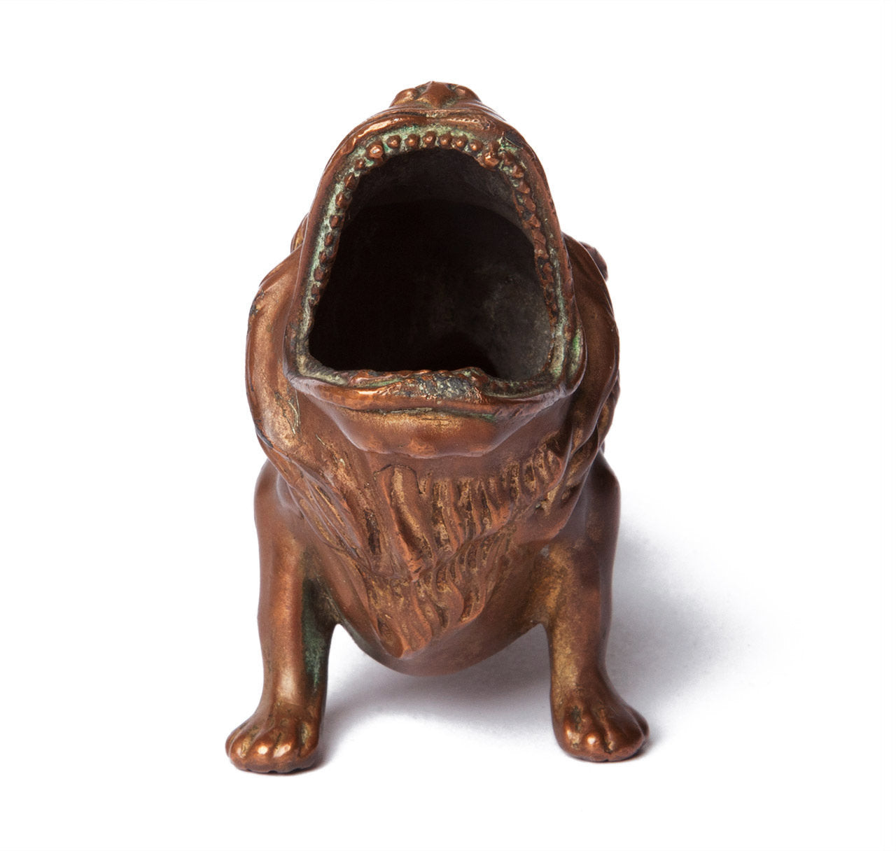 Jennings Brothers Bronze Lion Cigar Ashtray