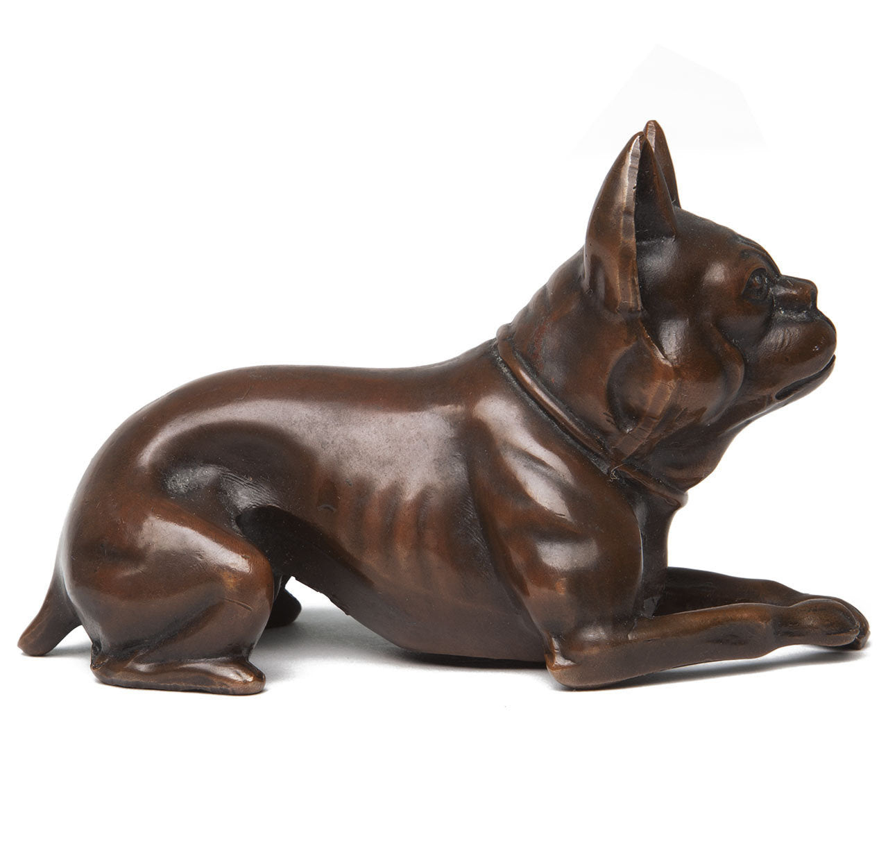 Jennings Brothers French Bulldog Bronze Paperweight