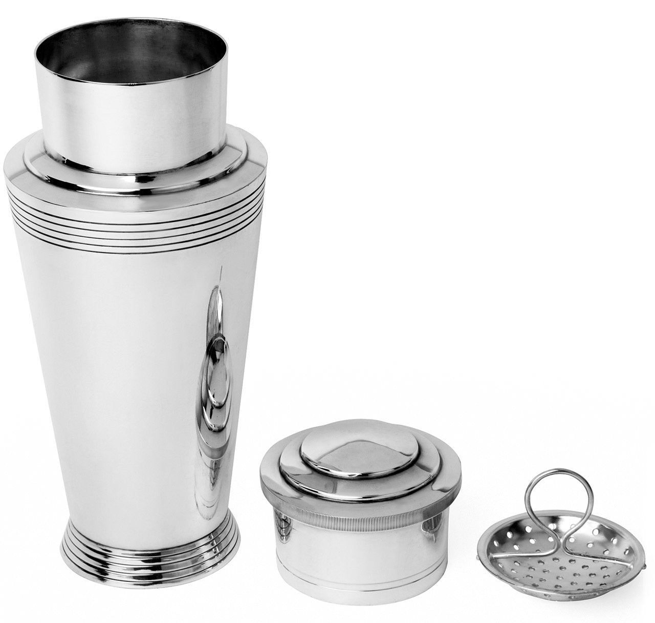 Keith Murray Silver-Plated 'Athenian' Cocktail Shaker