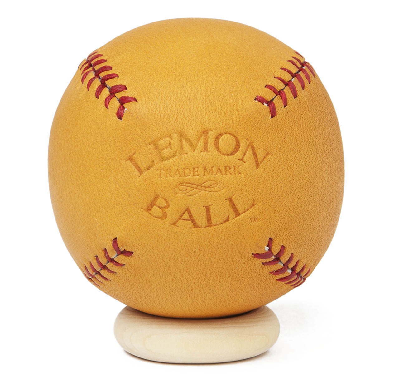 Leather Head Sports Lemon Peel Ball in Glove Tan