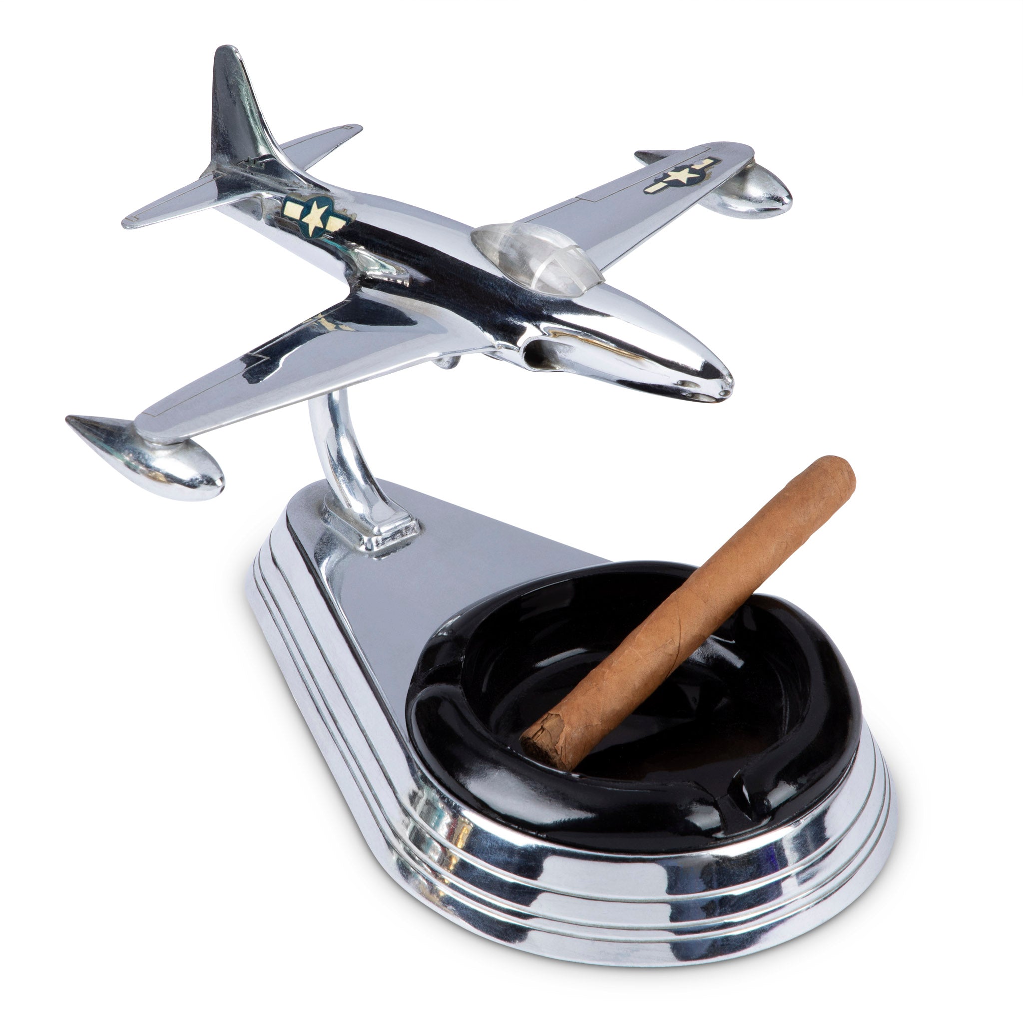 Lockheed Martin P-80 Shooting Star Fighter Jet Ashtray