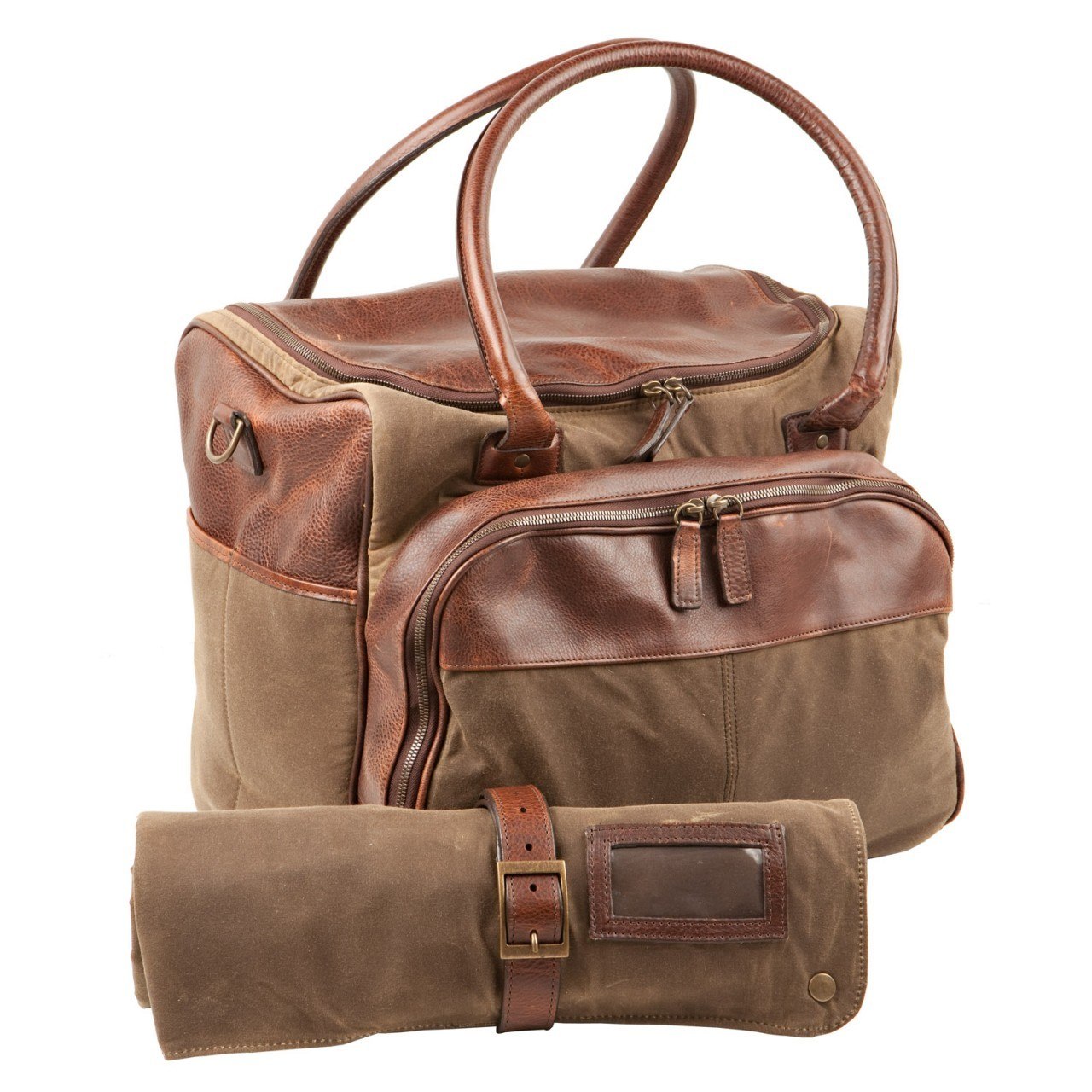 Moore & Giles Meehan Utility Bag & Bar Rollup Waxwear Rangertan