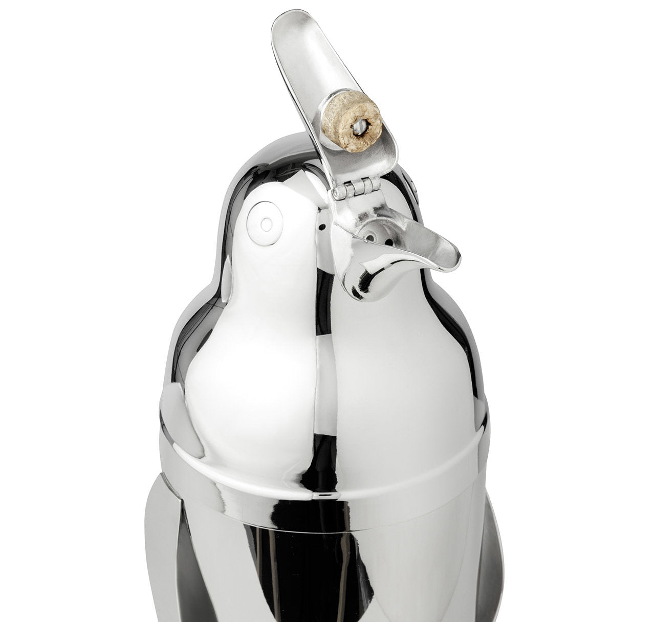 Napier Silver-Plated Penguin Cocktail Shaker