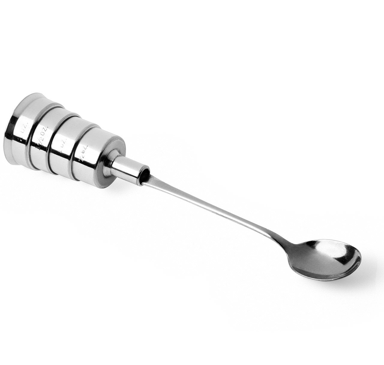 Napier Silver-Plated Valve Jigger Cocktail Spoon