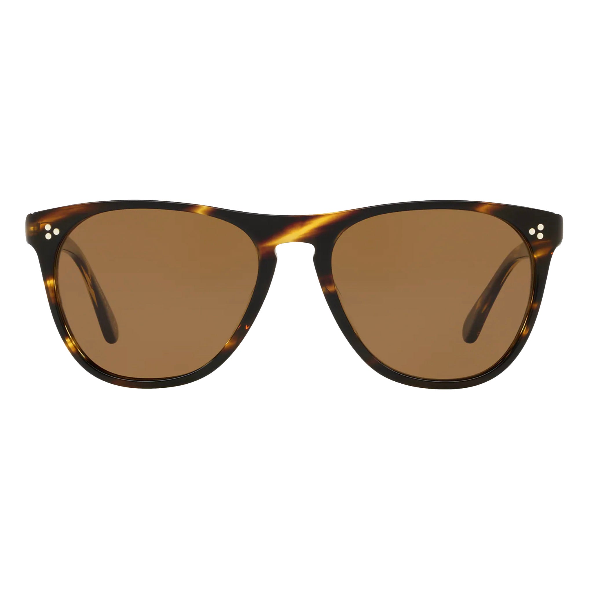 Oliver Peoples Daddy B Cocobolo Brown Polar Sunglasses
