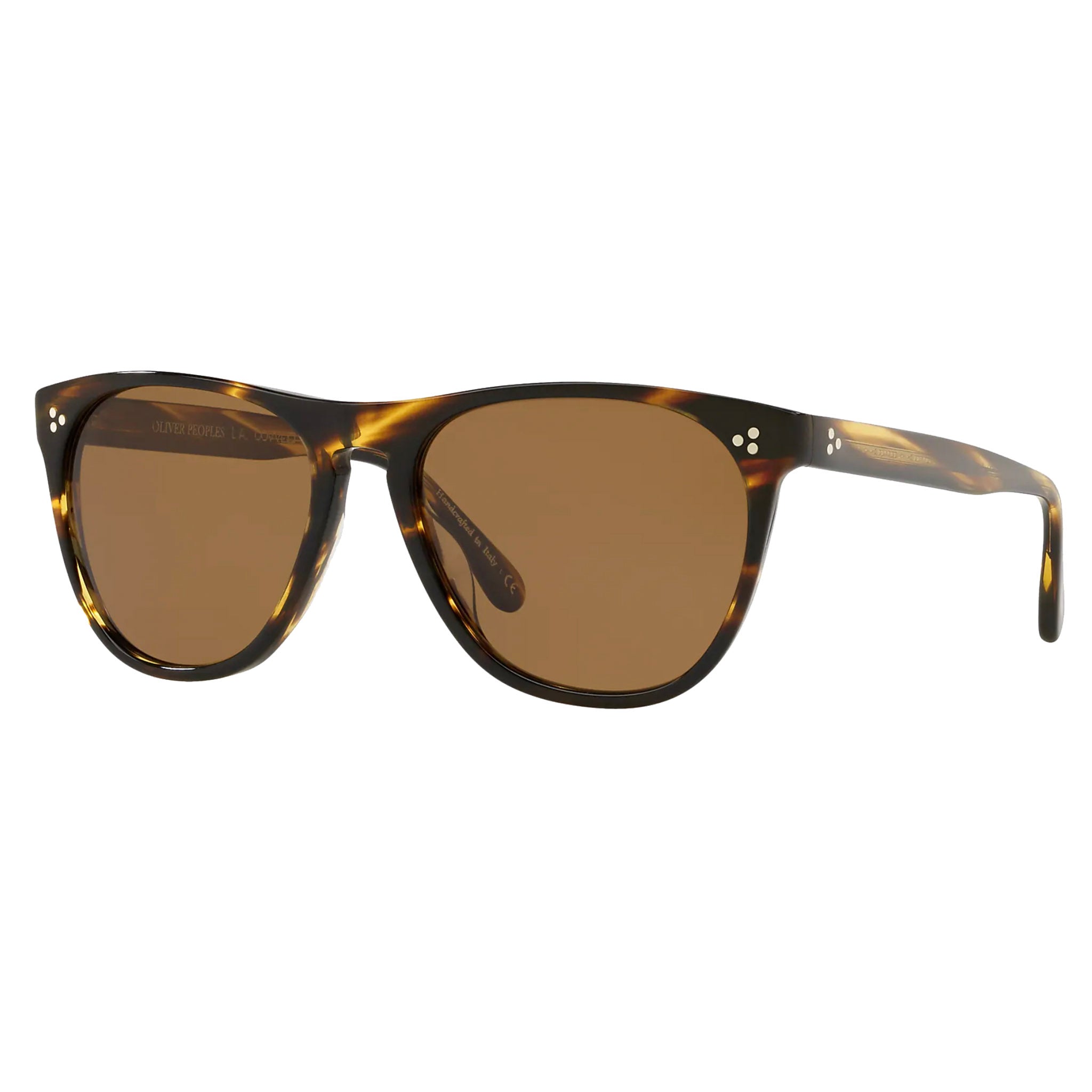 Oliver Peoples Daddy B Cocobolo Brown Polar Sunglasses
