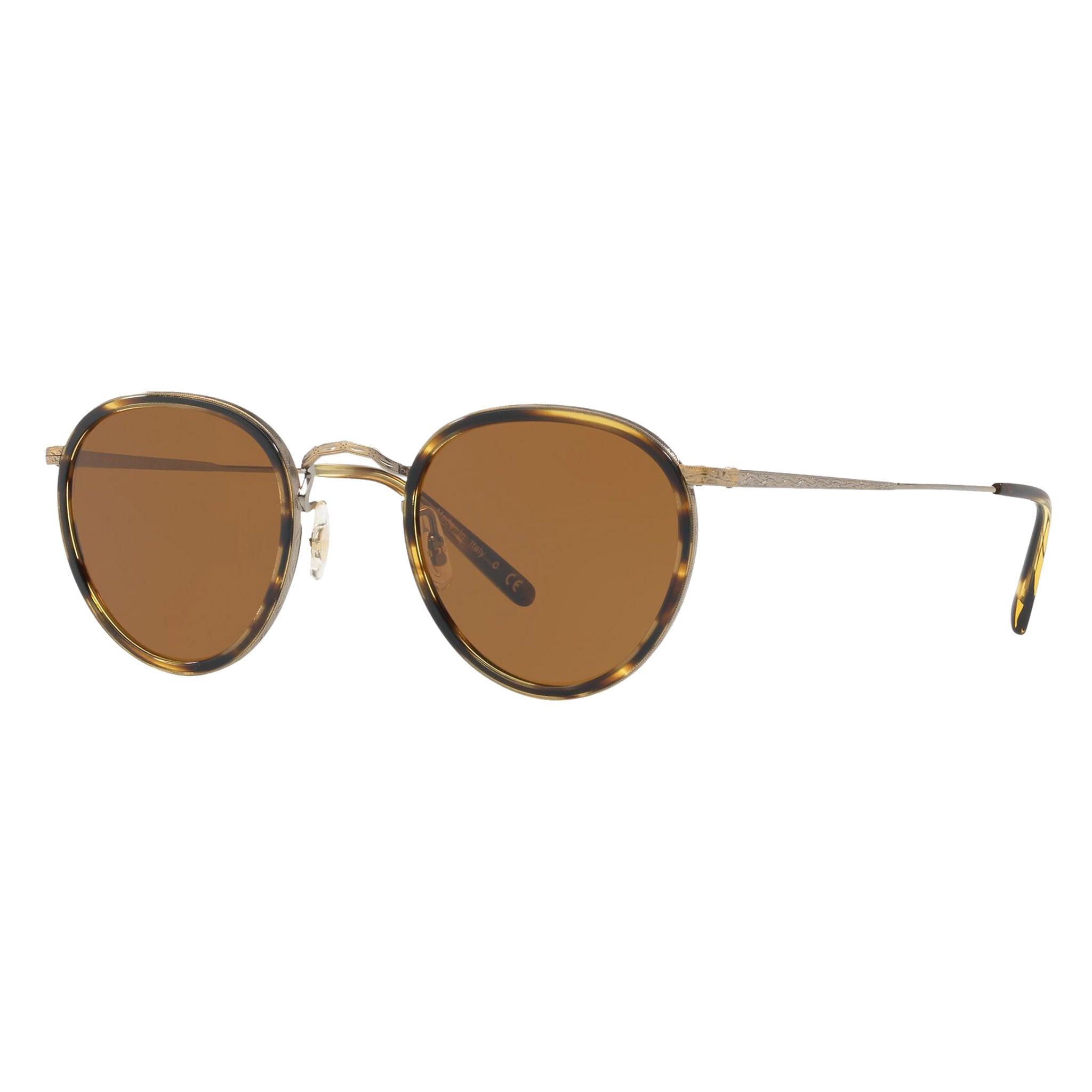 Oliver Peoples MP-2 Sun Cocobolo Antique Gold with Brown Sunglasses