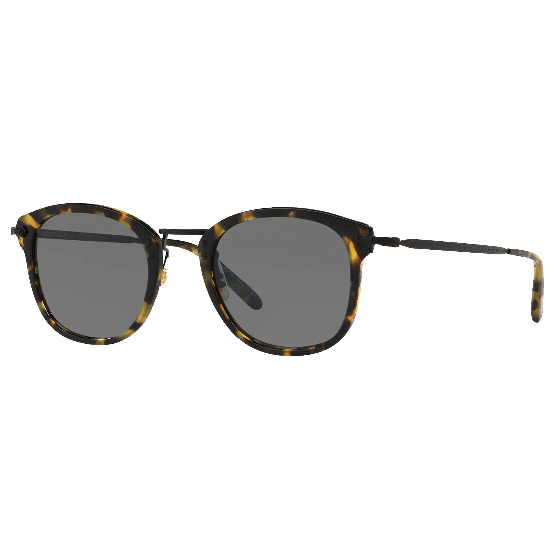 Oliver Peoples OP-506 Sun DTBK Matte Black with Carbon Grey Sunglasses