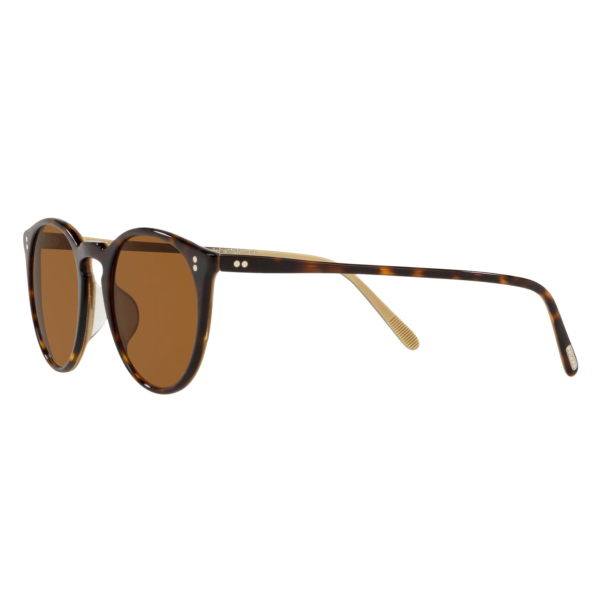 Oliver Peoples O'Malley Sun 362 Horn with Brown Sunglasses