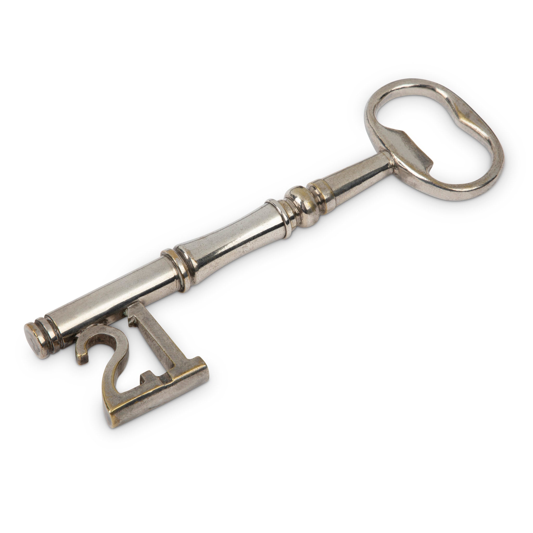 P.H. Vogel & Co. Silver '21' Club Bottle Opener Corkscrew Key