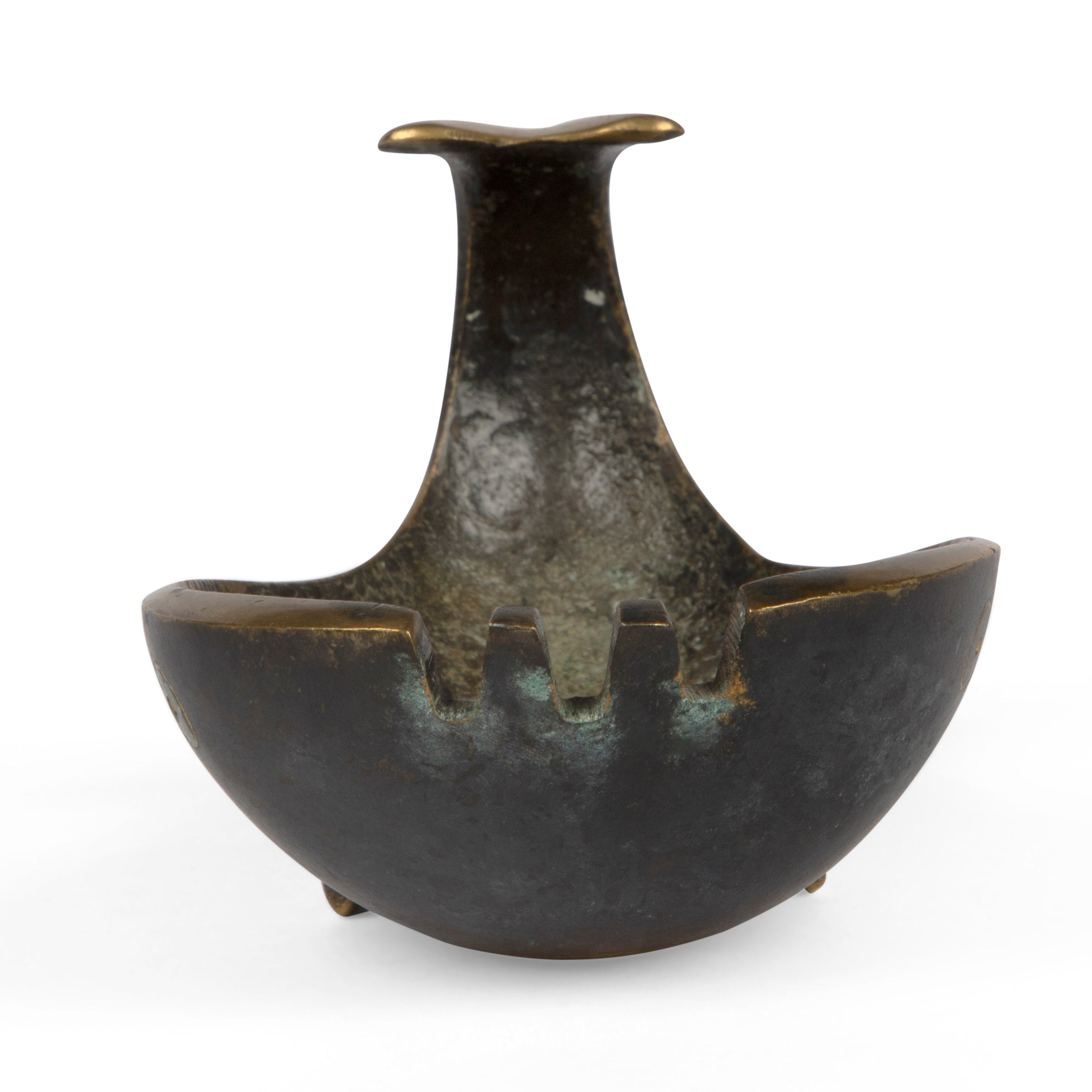 Pal-Bell Whale Bronze Ashtray