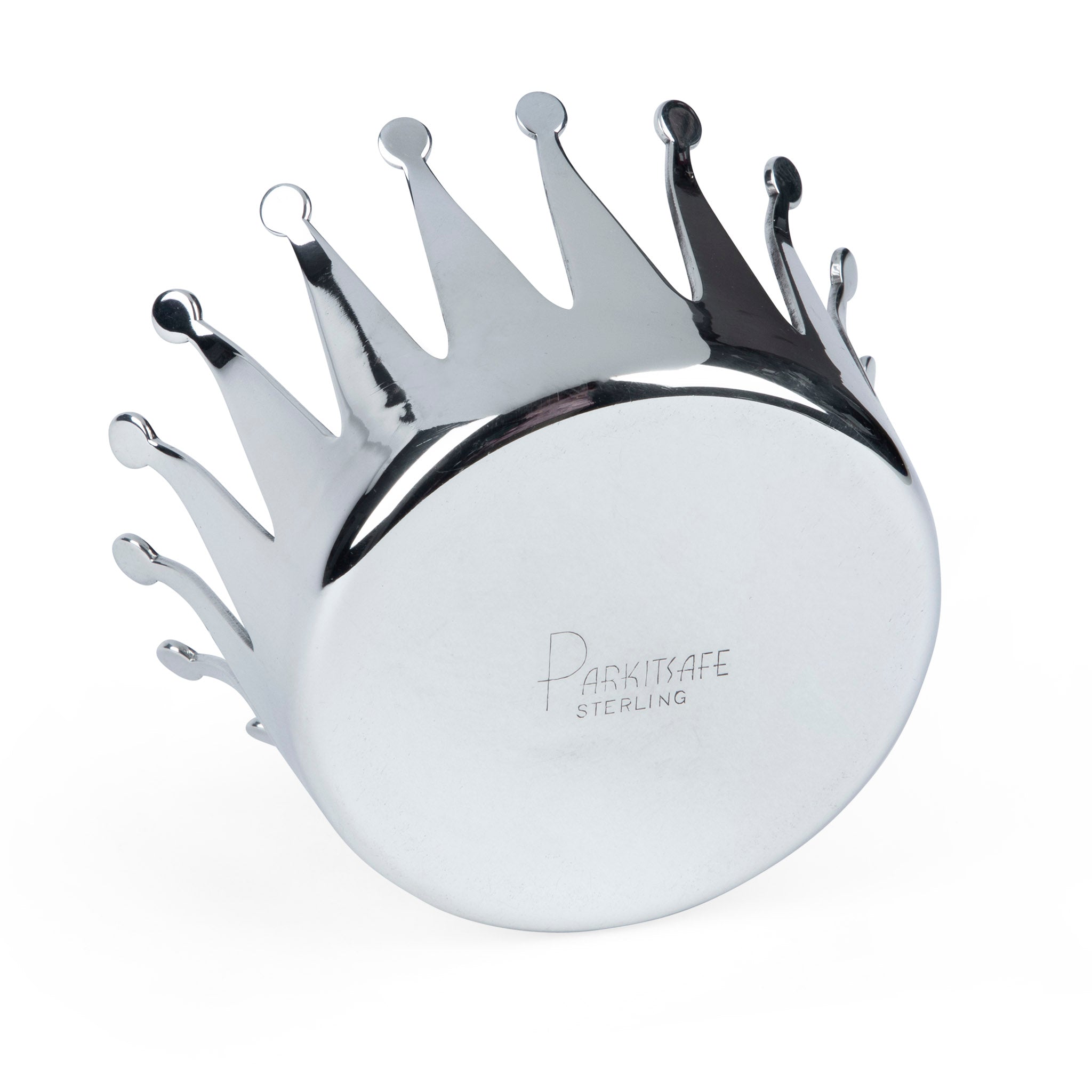 Parkitsafe Sterling Silver Crown Ashtray