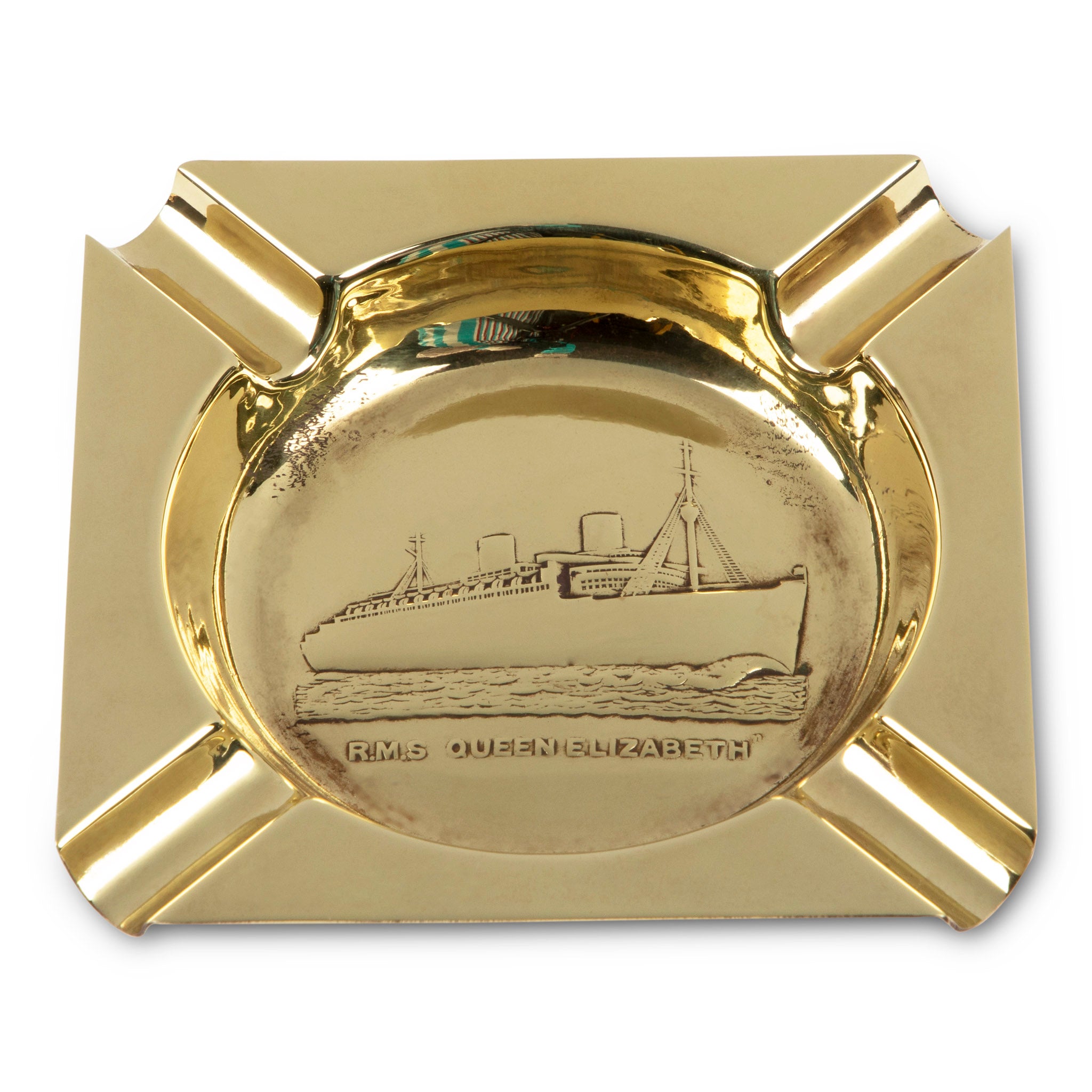 Vintage RMS Queen Elizabeth Ashtray