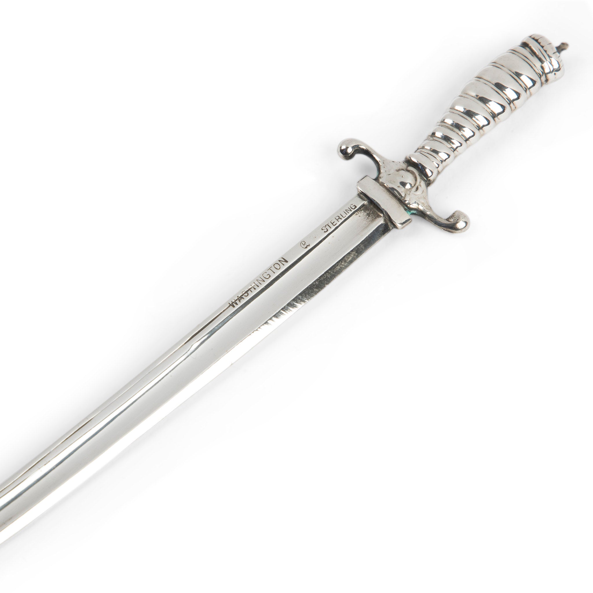 R. Blackinton Sterling George Washington Sword Letter Opener