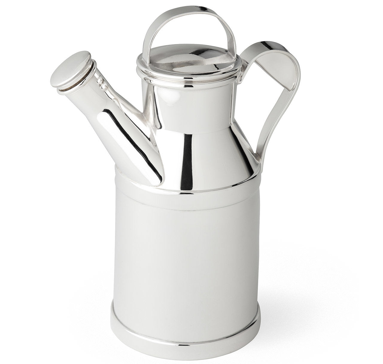 Reed & Barton Silver-Plated Milk Can Cocktail Shaker