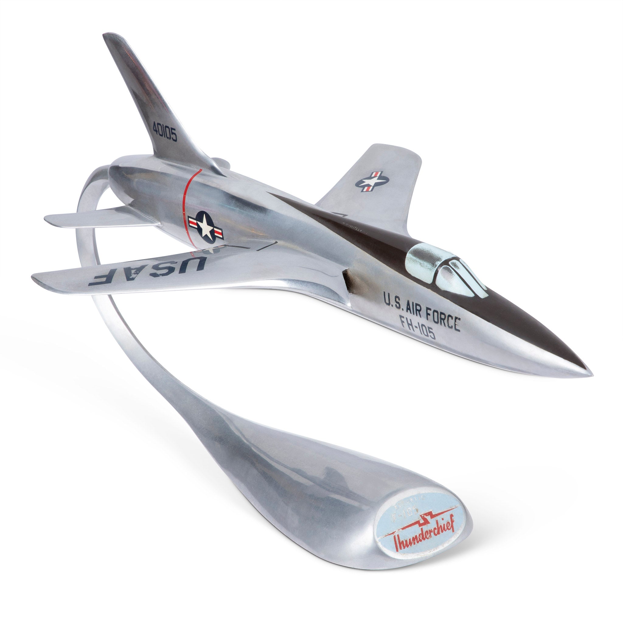 Republic F-105 Thunderchief Supersonic Fighter Bomber Desk Model