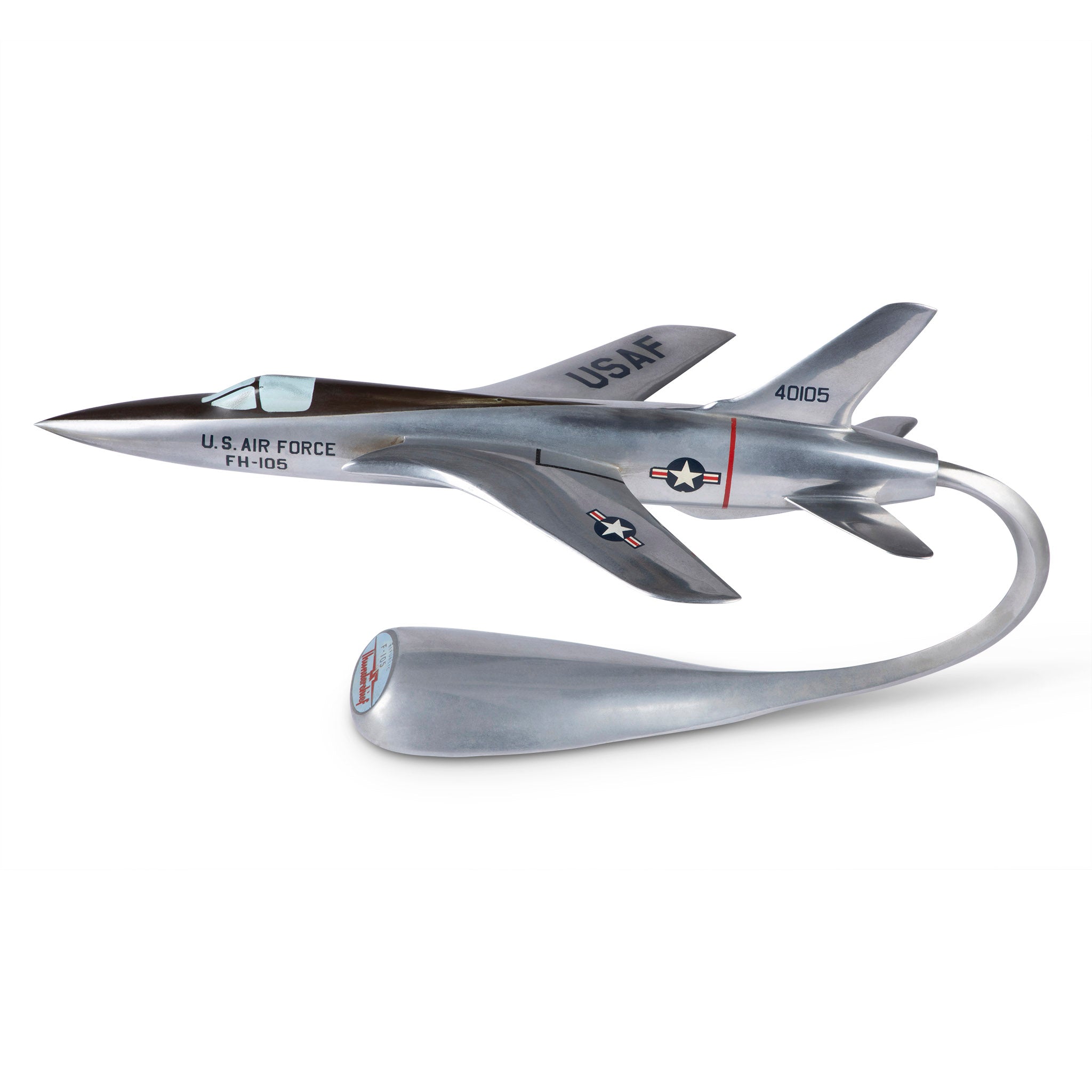 Republic F-105 Thunderchief Supersonic Fighter Bomber Desk Model