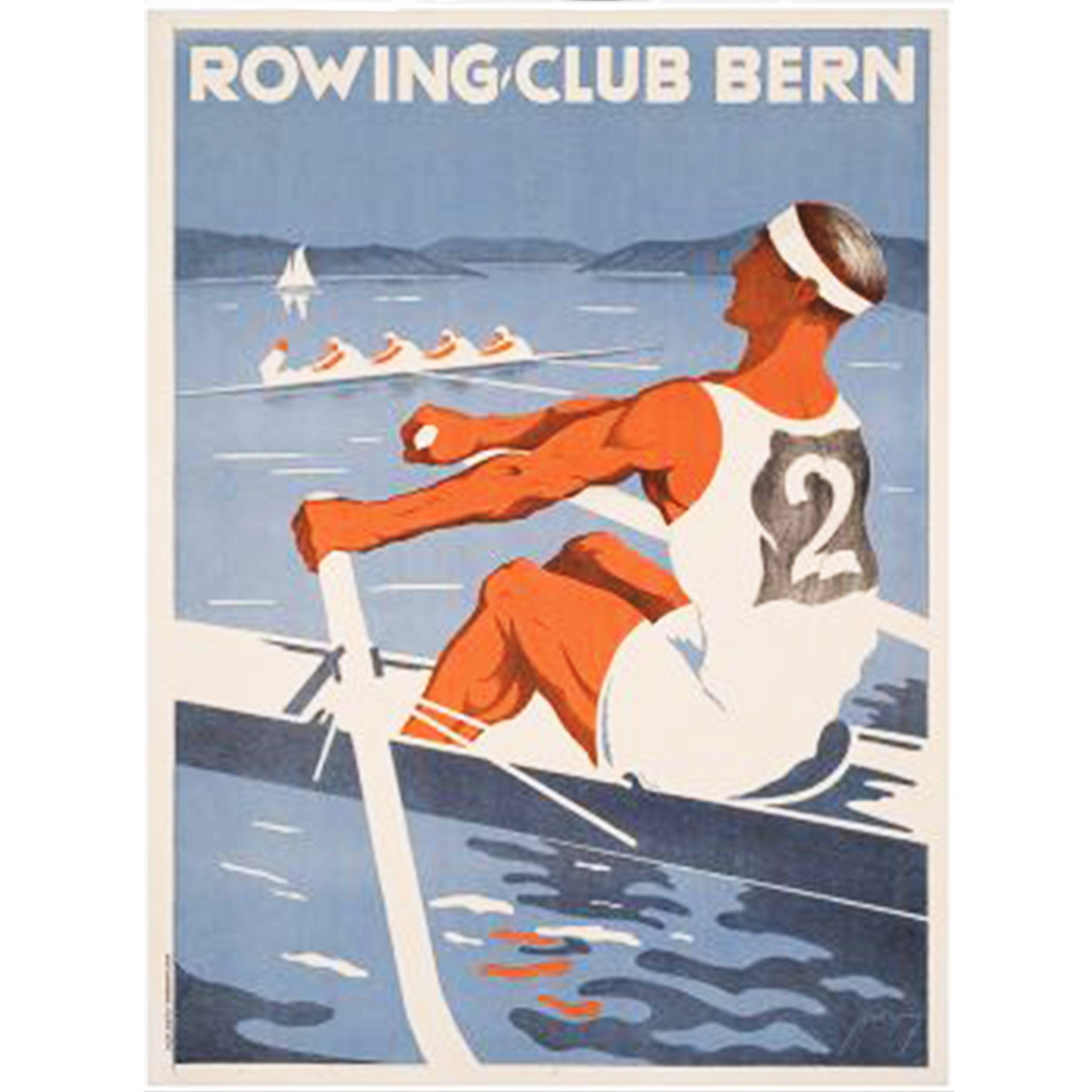 Rowing Club Bern Original Poster